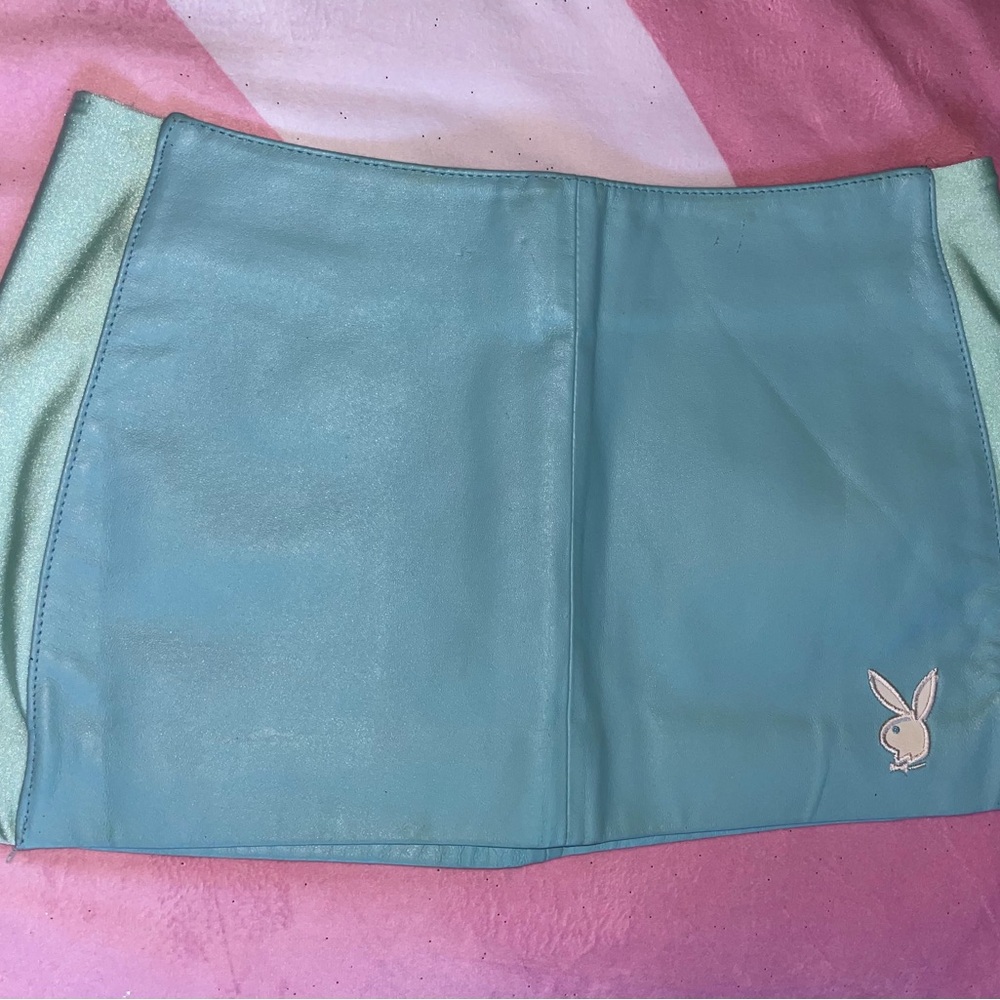 Blue Mini Skirt